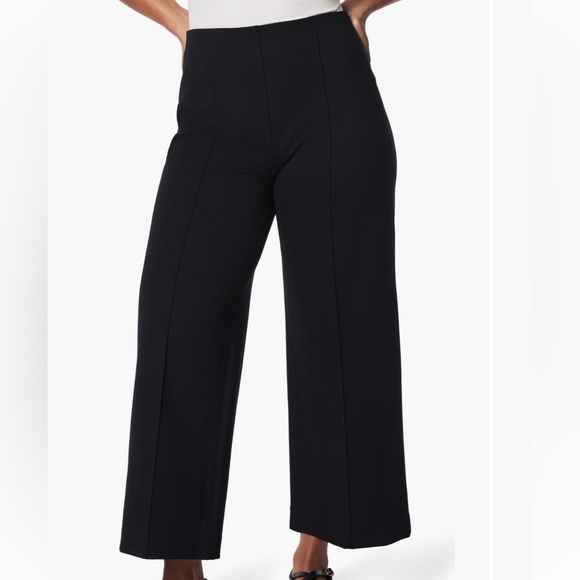 Spanx ponte knit cropped wide leg pull on pants - Picture 3 of 5